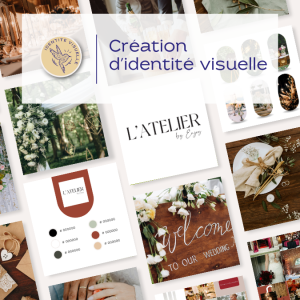 creation logo identite visuelle wedding planner