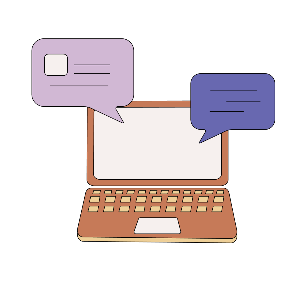 icône lucile aime présence en ligne