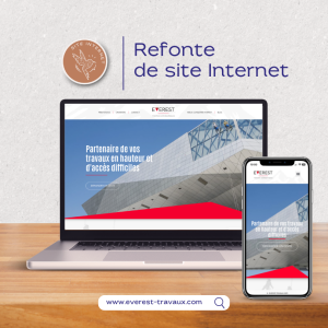 refonte site internet batiment agence lucile aime